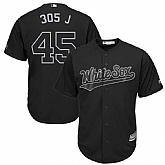 White Sox 45 Michael Jordan 305 J Black 2019 Players' Weekend Player Jersey Dzhi,baseball caps,new era cap wholesale,wholesale hats
